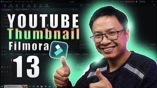 How to Create YouTube Thumbnail using Filmora 13 AI Thumbnail Editor in 3 Minutes