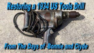 Restoring a 1934 U.S. Tool Company Commander Drill