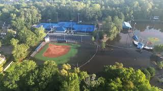 Flooding at Jackson Academy's Raider Park