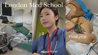 🫀Back to Final Year MED SCHOOL | Cardiology rotation, moving out  런던의대생 졸업학년 브이로그