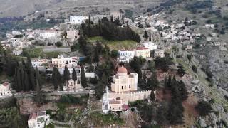 Symi island view from the top