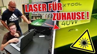 Damit BAUST du dir ALLES selbst ! -  DER eigene LASER von X TOOL für ZUHAUSE   | ItsMarvin