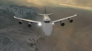 747-8 Heavy Takeoff,  Santiago Chile SCEL MSFS (VATSIM)