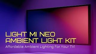 NEW AFFORDABLE Ambient Lighting Kit For Home Theater - Lytmi Neo Unboxing and Video Review