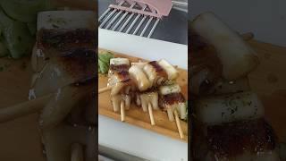 ちくわで焼き鳥作れると思いませんか？（ゆっくり系）ლ(´ڡ`ლ) #料理  #簡単レシピ  #ちくわ  #焼き鳥  #おつまみ  #ねぎ