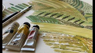 Drawing Class - landscape painting