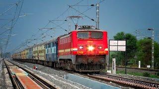 Dangerous Stromy WAP4 Trains | VANDE BHARAT+ BHARAT GAURAV+ RAJDHANI+ DURONTO+ INTERCITY