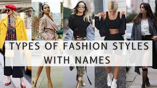 Different Types of Fashion Styles with their Names