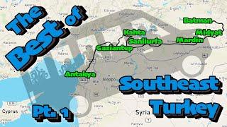 TUR#10 ~ Pt 1 Southeast Turkey - Antakya, Antep, Kahta, Mt Nemrut, Arsemia, Karakus, Severan Bridge