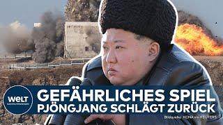 NORDKOREA: Pjöngjang schlägt zurück – mit ballistischen Raketen als Warnsignal!