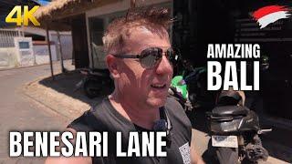 Benesari Lane, Legian: 4K Walking Tour Through Bali’s Heart