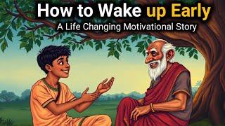 How to Wake Up Early | A Life-Changing Motivational Story in English