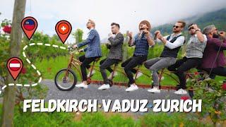 BIG BIKE ORCHESTRA | Eurotrip on Big Bike | Episode 2 - Feldkirch - Vaduz - Zurich