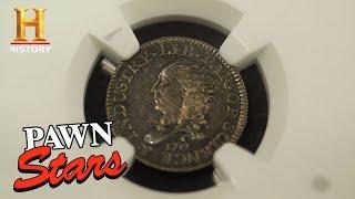 Pawn Stars: Half Disme Coin and Libertas Americana Medal (Season 15) | History