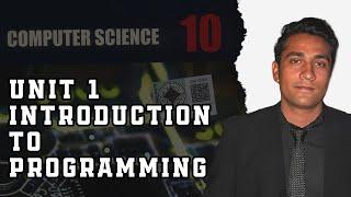 10th class computer science new book chapter 1 | Introduction To Programming | 2024 | PTB