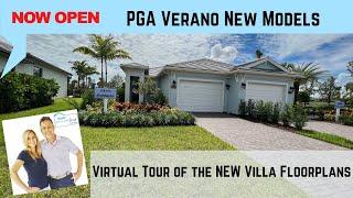 PGA Verano Port St Lucie, Fl | ALL New Model Homes | NEW VILLA FLOORPLANS