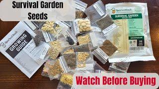 Open Seed Vault Survival Garden Heirloom Seeds