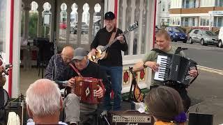 An afternoon of music with The Spinning Jenny Band at Bexhill band stand on 3.7.23 #livemusic