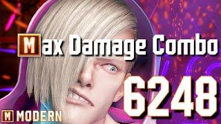 EASY Ed Max Damage Combo (6248) - SF6