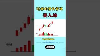 这样的量价背离，要入场#shorts #成交量#股价#量价关系#股票