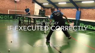 Wiggly-Wobbly Table Tennis, deception trick shot eBaTT- Tip