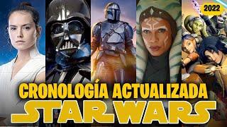 Cronología CORRECTA y ACTUALIZADA de STAR WARS 2023   / ¿Cómo ver en ORDEN las SERIES y PELÍCULAS?