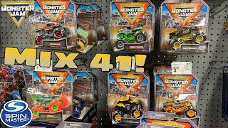NEW Spin Master Monster Jam Mix 41 FOUND At WALMART! INSTORE MADNESS & Full Review!
