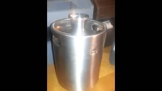 Stainless Steel Mini Keg Growler