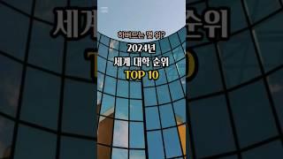 2024년 세계 대학 순위 TOP 10