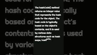 Hash Code in Java