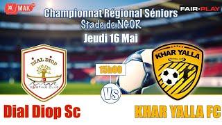 Championnat  Régional Sénior: Dial Diop Sc M vs Khar Yalla fc Fc 8é Journée/Stadede Ngor