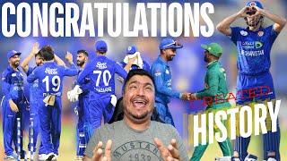 Congratulations Afghanistan Created History Against South Africa Win the ODI Series 2-0