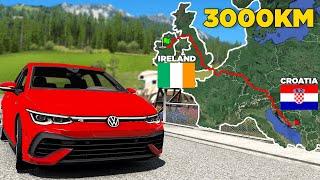 ETS2 Longest Road Trip - Ireland to Croatia | Euro Truck Simulator 2