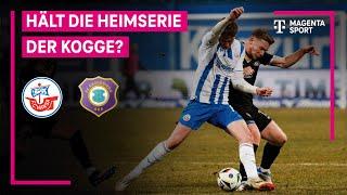 F.C. Hansa Rostock – FC Erzgebirge Aue, Highlights mit Live-Kommentar | 3. Liga | MAGENTA SPORT