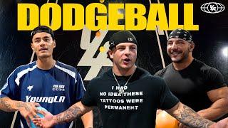 Bodybuilders Play Dodgeball