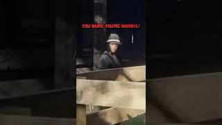 RDR2 funny NPC interaction #rdr2shorts #reddeadfunny #reddeadredmption2 #rdr2funny #reddead2