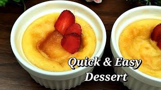 4 INGREDIENT Keto Dessert | Quick& Easy Guilt Free Dessert