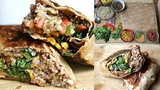 Better Than Chipotle Burrito -  Badass Vegan Kitchen