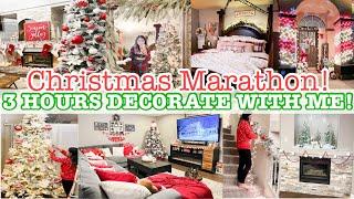 CHRISTMAS DECORATING MARATHON 2024 | CHRISTMAS DECORATE WITH ME! | CHRISTMAS DECORATION IDEAS