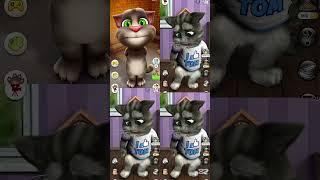 Talking Tom and Tom Cat  #subscribe #talkingtom #besttomcat #shortvideo #funny #mytomcat #cat