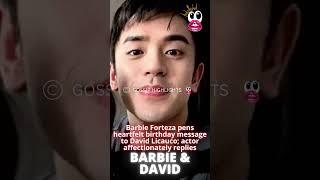 Barbie Forteza pens heartfelt birthday message to David Licauco; actor affectionately replies