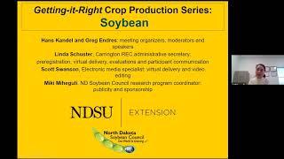 2023 Getting It Right Soybean Production Series: ND Soybean Council welcome with Miki Miheguli