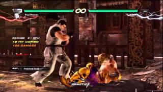 Tekken 6 BR - Paul Phoenix Combo Act 2