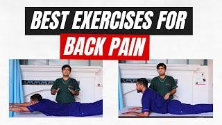 Back Pain Relief Exercises | Herniated Disc Exercises & Stretches | Dr Sahil Batra