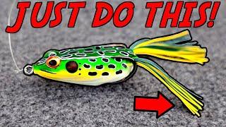 Use THESE Frog Fishing Tips to INSTANTLY Catch More Fish!