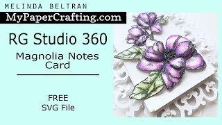 RG Studio 360 Magnolia Notes Card