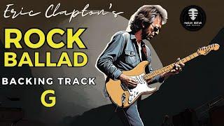 The secret behind Eric Clapton's emotional G rock ballad backing track in G