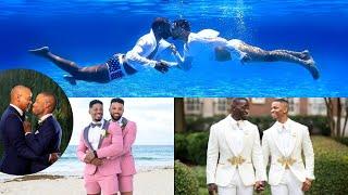 Most Romantic Black Gay Weddings #wedding