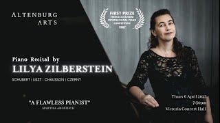 Altenburg Arts presents pianist Lilya Zilberstein (Singapore, Thursday 6 April 2023)