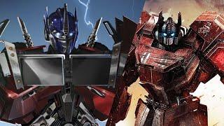 Transformers Prime intro (Fall of Cybertron theme)